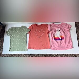 Bundle of 3 Girls Tees. Size 5T